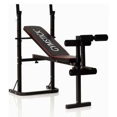Image de Banc de musculation Gymstick noir, taille unique
