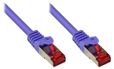 Produktbild von Good Connections Cat.6 Patchkabel S/FTP violett 1,5m