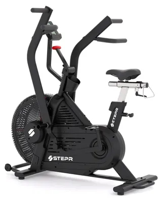 Imagen del producto de Airbike Hometrainer - , con pedales, 100 niveles de resistencia, acero aleado, para uso en interiores