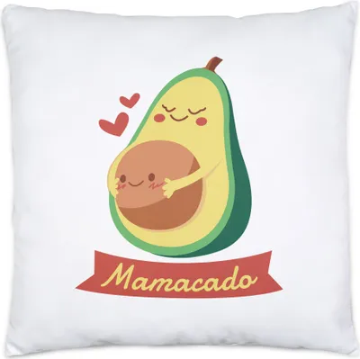 Produktbild von Mamacado Kissen Inkl. Füllung Süßes Geschenk für Werdende Mamas Avocado-Fans