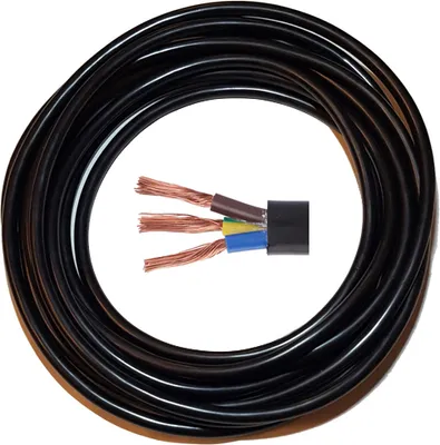 Produktbild von 20m 3x1-5mm² Neopren Kabel für Klimaanlage