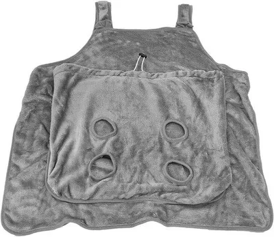 Immagine prodotto di Nastro in velcro per chi viaggia con il cane - Accessorio da viaggio per valigie per animali domestici (grigio)