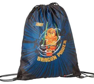 Immagine prodotto di Lego Ninjago - Borsa da ginnastica, Arin, 11L PP9176 (taglia unica) (nero/blu)