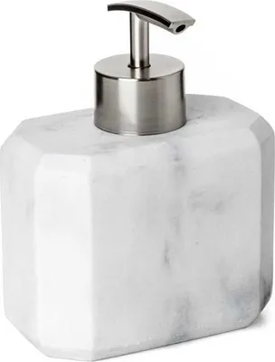 Immagine prodotto di Dispenser per sapone da bagno in marmo Tatay Bianco Bianco Taglia Unica
