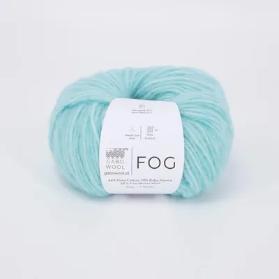 Obrázek produktu pro Gabo Wool FOG: Měkká tyrkysová vlna z alpaky, prodyšná, 50g