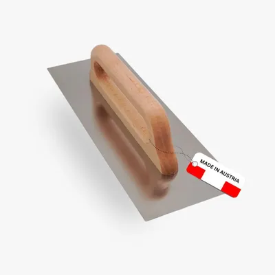 Produktbild von WERKFIT Glättekelle Kompakt Edelstahl - rostfrei 380x130 mm