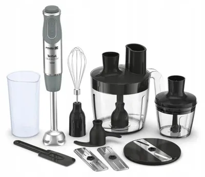 Tefal Quickchef HB65LD38 Stabmixer 8-in-1, 1000 W, 20 Geschwindigkeiten