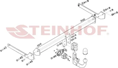 Produktbild von Z547909 Anhängerkupplung passend für SKODA Scala 2018- abnehmbar