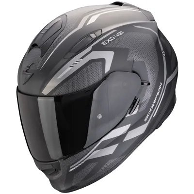 Obrázek produktu pro Scorpion Exo-491 Kripta matná černá / stříbrná M