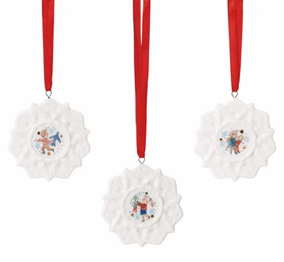 Image de Hutschenreuther Sammelkollektion 25 Weihnachtsspiele Mini-Set 3tlg.Sterne 02485-727496-28675