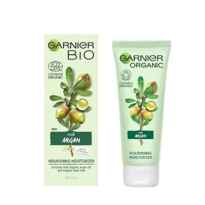 Produktbild von GARNIER, Gesichtscreme, GARNIER Bio Argan Nourishing Moisturizer, 50 ml