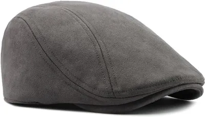 Productafbeelding van Platte Pet Heren - Baret Pet - Dagelijks Gebruik - Elastische Pasvorm - 55-59 cm - Bruin