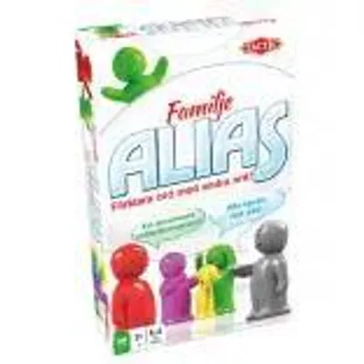 Produktbild von Tactic Alias Familienspiel, Wörter erklären, kompakt, 3-8 Spieler, ab 7 Jahren
