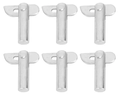 50 Stück verzinkte Steiger-Verbindungsbolzen, Kreuzförmig, 12x45 mm