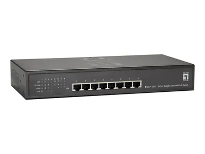 Immagine prodotto di LevelOne GEP-0812 - Switch - 4 x 10/100/1000 (PoE+)