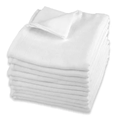 Obrázek produktu pro Látková plena bílá De Luxe 70x70 cm bílá (balení 5 ks)