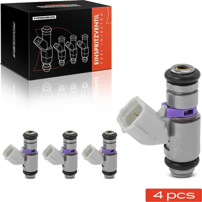 Image de Frankberg 4x Injecteur Buse d'injection pour VW Polo 6N2 Golf Skoda Octavia