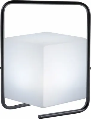 Produktbild von JUST LIGHT LED Tischlampe Gartenleuchte Akkubetrieben mit USB, RGB+W Farbwechsel, Fernbedienung, IP44 schwarz Garten, Außenbereich