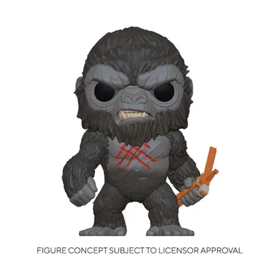 Immagine prodotto di Godzilla Vs Kong POP! Movies Vinyl Figur Battle Worn Kong 9 cm