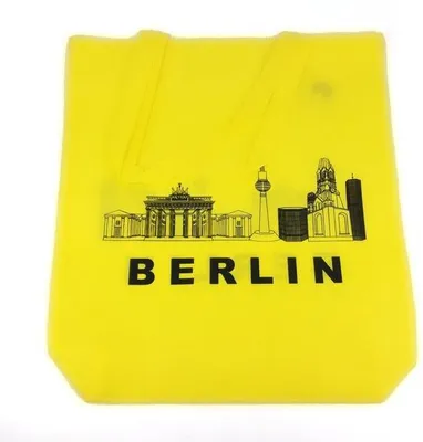 Produktbild von Jute-Bagtasche in Gelb #100927