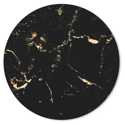 Produktbild von MuchoWow® Mauspad Mousepad Marmor - Limette - Schwarz - Gold 30x30 cm - Mousepads - Maus Mat - Pad - Mausunterlage - Tischunterlage - Schreibtischmatten - Gadgets und Trends