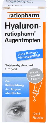 Produktbild von Hyaluron-ratiopharm Augentropfen, 10 ml Lösung