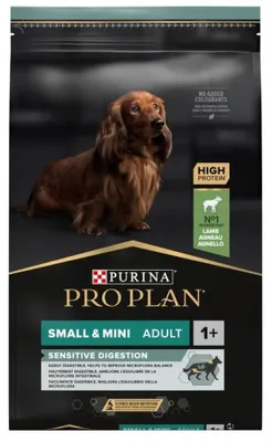 Obrázek produktu pro PRO PLAN Small & Mini Adult Sensitive Digestion granule pro psy jehněčí