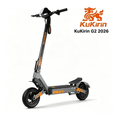 Zdjęcie produktu dla G2 Elektroroller fü r Erwachsene, 48V 15,6Ah, 10 Zoll tubeless Offroad‑Reifen, Doppelscheibenbremsen vorne & hinten, max. 120 kg Zuladung, IPX4