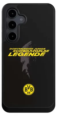 Produktbild von NIVOCASE Hülle für Samsung Galaxy S24 FE 5G  Handyhülle NIVOcore Case Schwarz BVB Borussia Dortmund Marco Reus