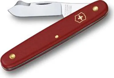Obrázok produktu pre Nôž na štepenie Victorinox 3.9040, špicatá čepeľ so 4,5 cm dištančnou podložkou na kôru, mango z 10 cm červeného nylonu