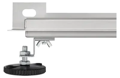 Productafbeelding van RVS muurconsole, 7 x 7 x 70 cm
