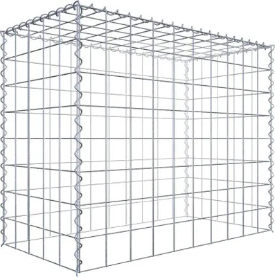 Produktbild von Anbaugabione Typ 3 100 cm x 80 cm x 50 cm (L x H x T), Maschenweite 10 cm x 10 cm, Spirale