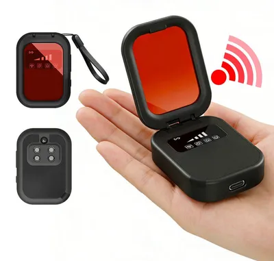 Produktbild von Multifunktionaler Wanzendetektor, Kamera- und GPS-Detektor, RF-Signaldetektor zur Erkennung von Abhörgeräten, mit Vibrations- und akustischem Alarm