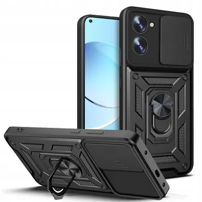 Zdjęcie produktu dla Etui Hybrid Armor Camshield do OnePlus 10 Pro - Czarny KP24917