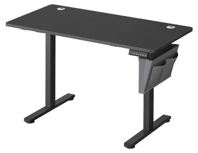 Produktbild von Elektrisch höhenverstellbarer Schreibtisch – Sitz-Steh – Spanplatte und Stahl – 60 x 120 cm