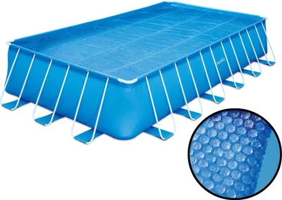 Obrázek produktu pro Letní vlny solární fólie 5,48x2,74cm solární plachta na bazén solární ohřev bazénu