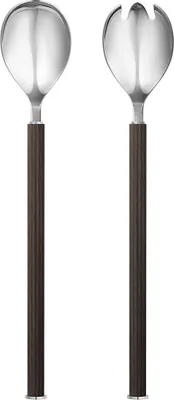 Obrázek produktu pro Georg Jensen Salátový příbor Bernadotte - Černý dub