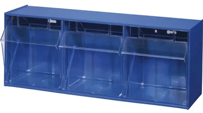 Obrázek produktu pro Allit výklopný zásobník (š x v x h) 600 x 240 x 200 mm Modrá, transparentní VarioPlus ProFlip 3 464410 1 ks