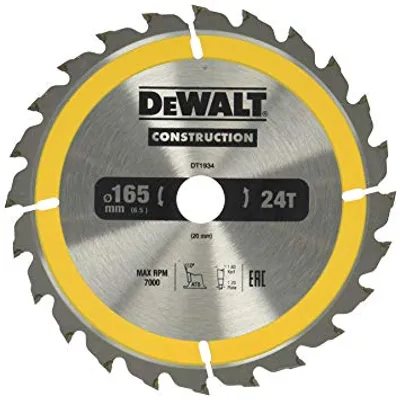 Image de Dewalt Scie à lame 165X20Mmx30Z