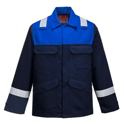 Image de Veste Bizflame Plus Couleur : Marine/royal Taille M - Portwest
