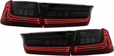 Immagine prodotto di Fanali posteriori full LED per BMW Serie 3 G20 Berlina 2018-2022 Look laser rosso Dinamico.