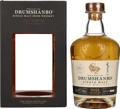 Produktbild von Drumshanbo Single Malt Irish Whiskey GALÁNTA Release 2021 46% Vol. 0,7l in Geschenkbox