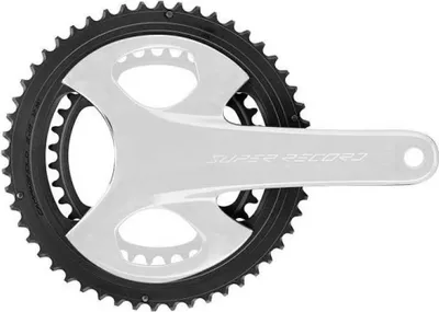 Produktbild von Campagnolo Super Record WRL Kettenblattset 13-fach - carbon/36-52