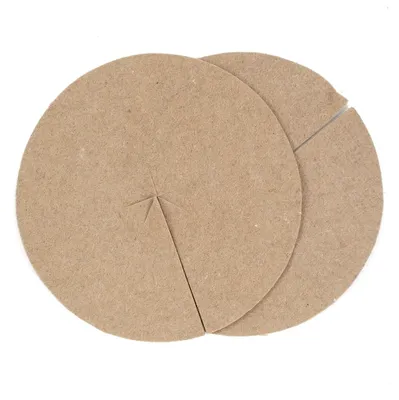 Immagine prodotto di Disco pacciamante in juta - Diametro 30 cm - 700 g/m² - 2 pezzi -  Ecocert