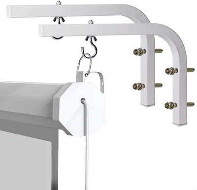 Produktbild von L-füchter für Projektschutzschirm - universelle Wandmontage - 2 Stück - anpassbar