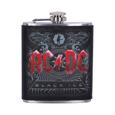 Produktbild von Nemesis Now Ac/dc Schwarzes Eis Flachmann    One Size