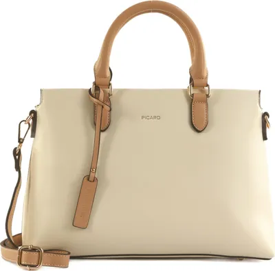 Immagine prodotto di PICARD borsetta borsa a tracolla Riviera Cityshopper White Lily avorio