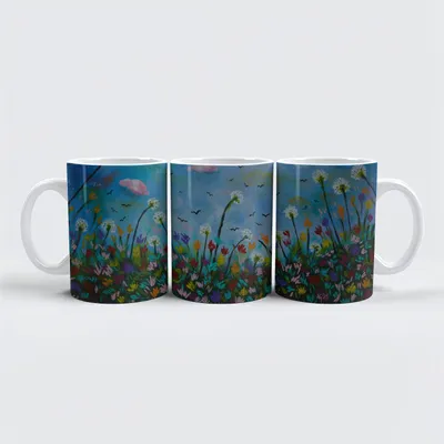 Produktbild von raxxa Premium-Tasse "Field Flowers"