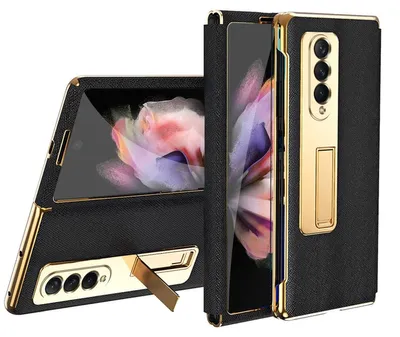 Immagine prodotto di Samsung Galaxy Z Fold4 5G Galvanic Lens Frame Custodia del telefono cellulare + vetro