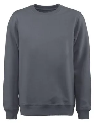 Imagen del producto de Sudadera para hombre "Softball RSX", mezcla de algodón, modelo ET318 (talla M), color gris acero